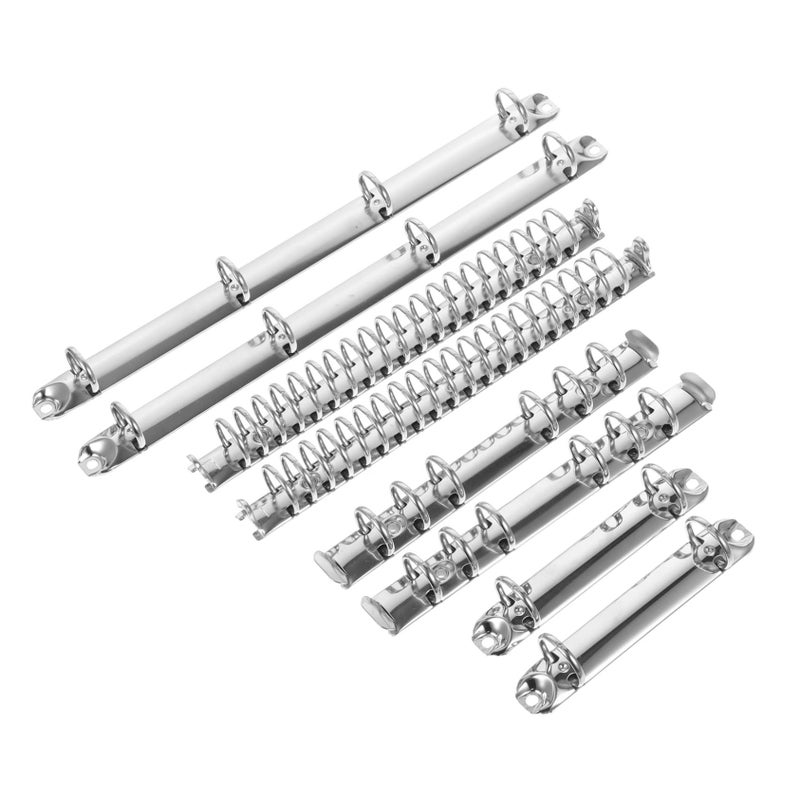Loose Leaf Binder with Metal Spine Inserts for Office School and DIY Projects Notebook Binding System - Image 2