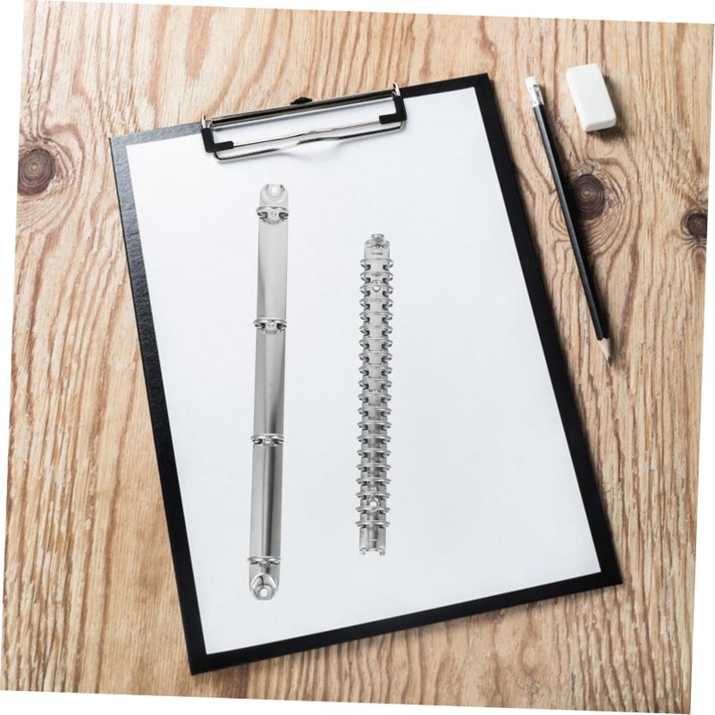 Loose Leaf Binder with Metal Spine Inserts for Office School and DIY Projects Notebook Binding System - Image 5