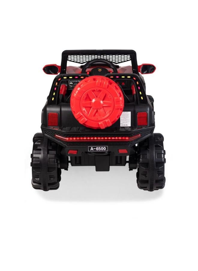 Dream Land Mystique Electric Rides-on Car for Kids with Remote Control - Red - A6500 - Image 3