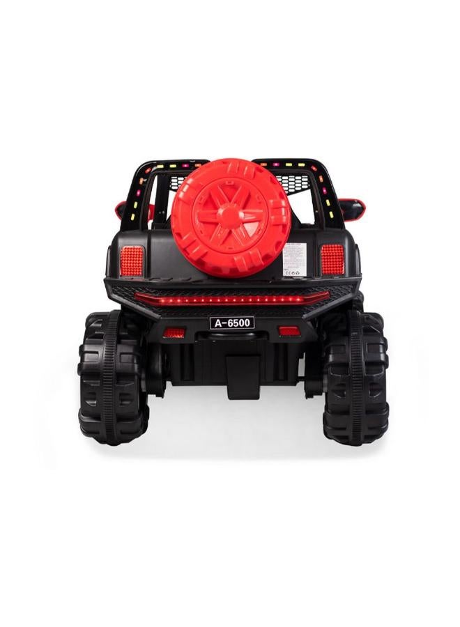 Dream Land Mystique Electric Rides-on Car for Kids with Remote Control - Red - A6500 - Image 4