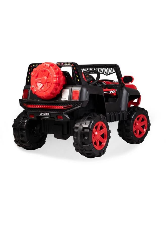 Dream Land Mystique Electric Rides-on Car for Kids with Remote Control - Red - A6500 - Image 2