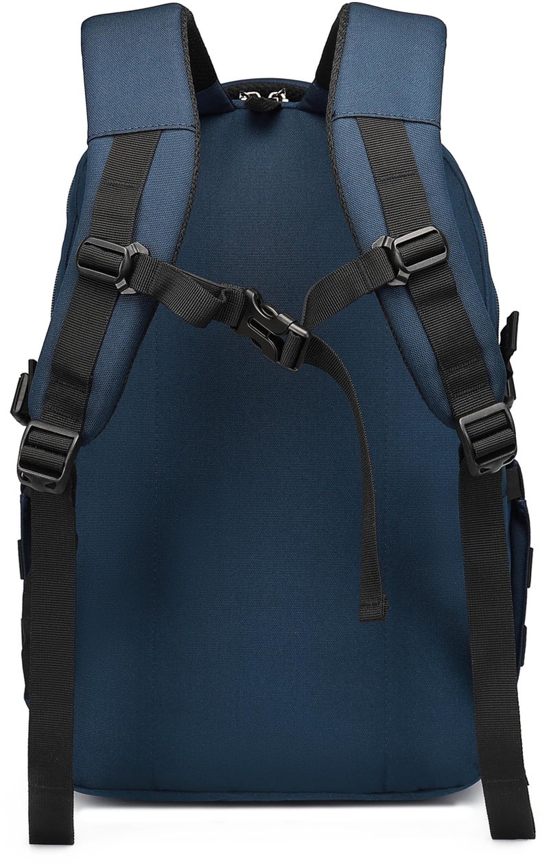 Wotony Military tactical backpack, backpack for men black small tactical assault bag (blue, 18.5 inch) - Image 4