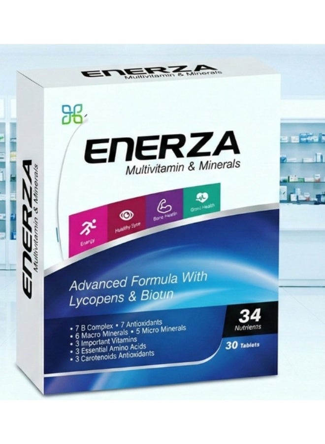 Multivitamin Tablets 30s | With Essential Minerals |