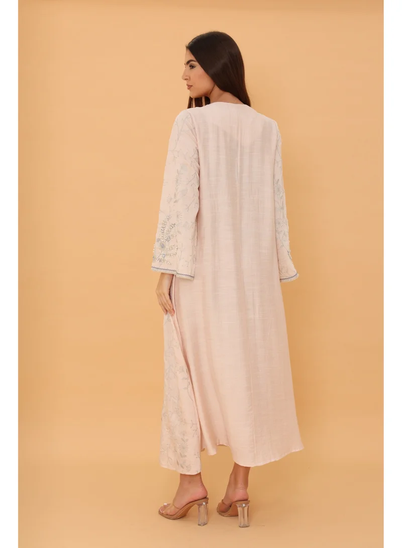 IKKXA  Desert Pearl Jalabiya IK6044 Beige  | Best Price UAE