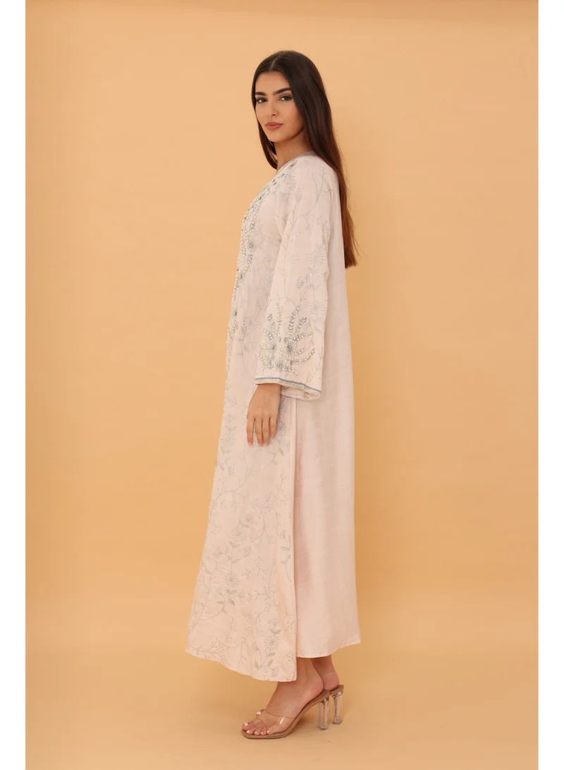 IKKXA  Desert Pearl Jalabiya IK6044 Beige  | Best Price UAE