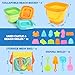 Dreamon Beach Toys for Kids 310 Collapsible Sand Toys Include 3 Pack Foldable Buckets with Mesh Bag 24 PCS Beach Mold and Shovels Molds Travel Sandbox Beach Toys for Toddler - Image 4