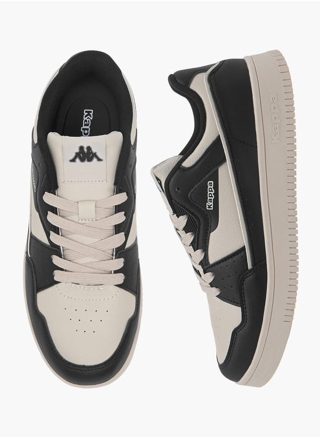 Kappa - Women's Colourblock Shoes with Lace-Up Closure - Image 1