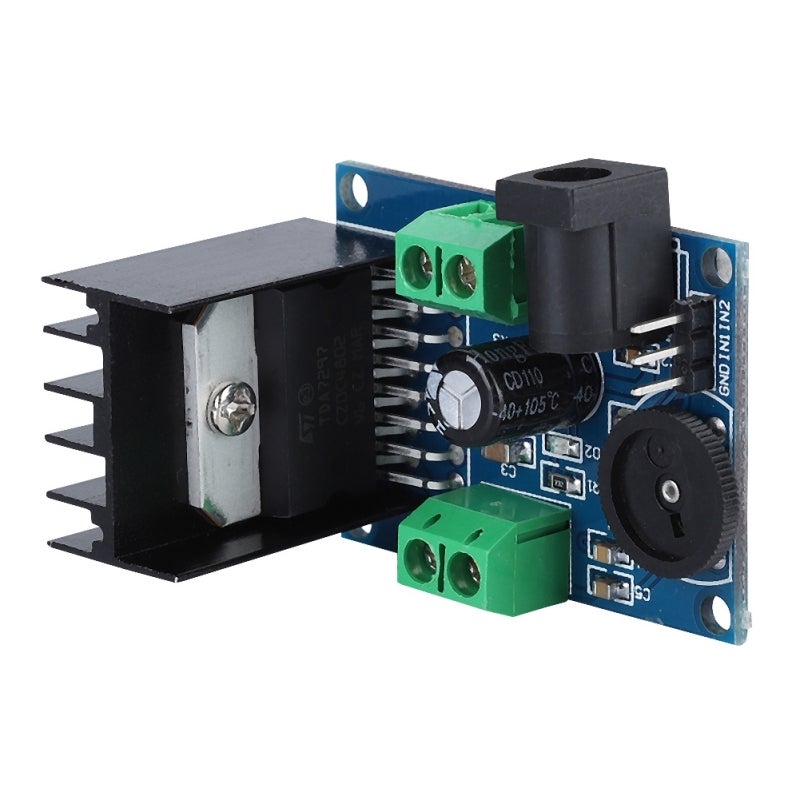 TDA7297 Audio Amplifier Module Dual Channel 15W+15W 6-18V - Onboard Volume Adjustment - Low Noise for 4-8 Ohms Speakers - Image 4