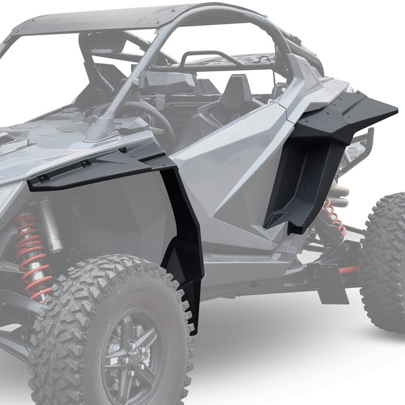 حواف فندر SAUTVS XXL لسيارة بولاريس RZR PRO XPPRO RRZR Turbo R 20202024 ملحقات تغطية كاملة أمامية وخلفية حواف فندر واقيات الطين حراس الطين استبدال 2884685