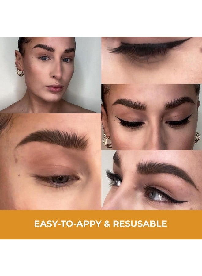 Fab Brows Magic Lash Kit | False Eyelashes & Magic Adhesive Eyeliner | Quick Dry, Easy to Use, All-Day Wear | Natural-Looking, Reusable Strip Lashes | Magnetic Eyelashes Alternative | Glueless Lashes - Image 5