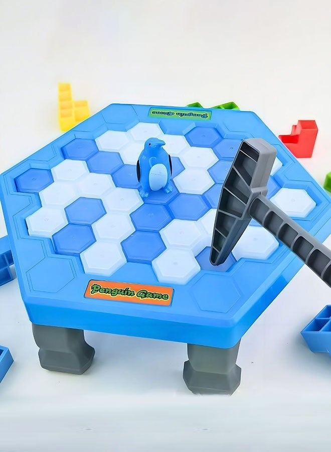 JSAITOYS Family Party Interactive Game Save Penguin Trap Board Game Hammer Ice Breaker Penguin Game For Kids - Image 1