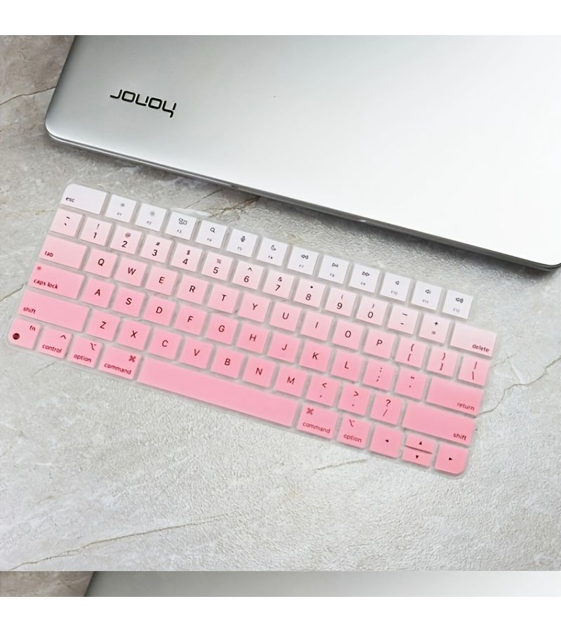 غطاء لوحة مفاتيح من السيليكون الناعم فائق الرقة للحماية من الغبار لجهاز iMac 24 بوصة السحري لعام 2021 - أسود - Image 5