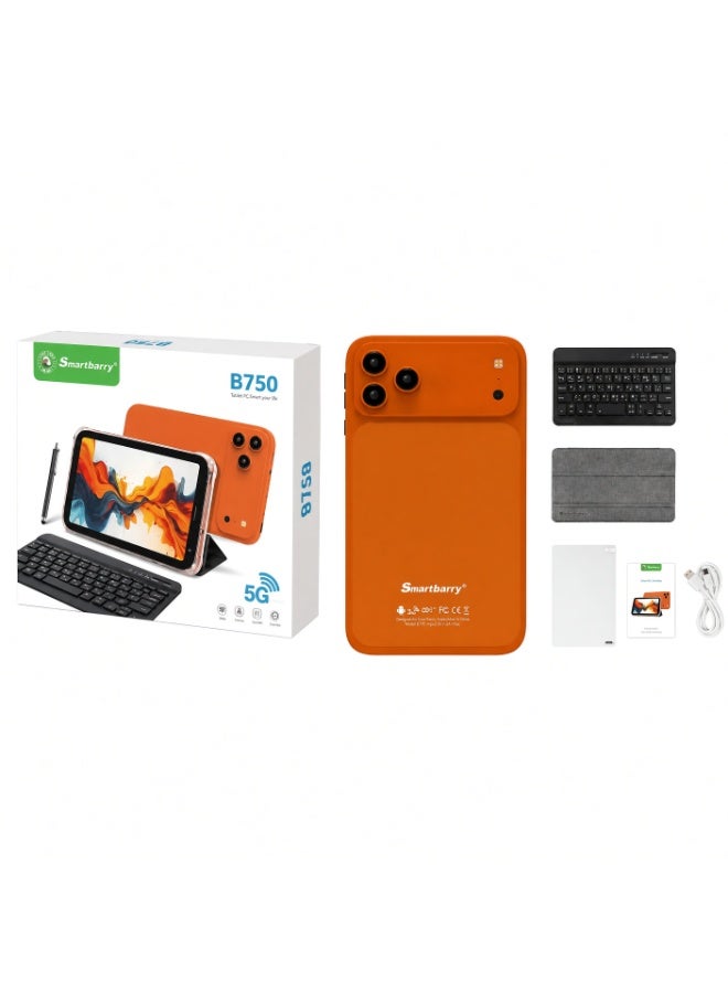 Smartbarry B750 7-Inch Android 9.0 Tablet, 3G Dual SIM Calling, 2GB RAM 16GB ROM, HD Touchscreen Display, WiFi & Bluetooth, Portable Tablet with Keyboard, Protective Case & Accessories - Image 3