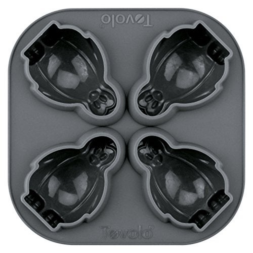 Tovolo Novelty Penguin Ice Cube Mold Trays, Flexible Silicone, Dishwasher Safe - Image 1