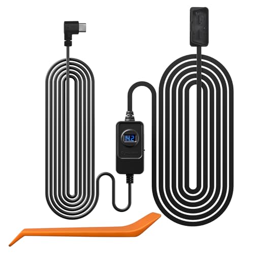 REDTIGER Dash Cam OBD Hardwire Kit with USB C Port,12V-24V to 5V, Low Voltage Protection for 24H Parking Mode,Suitable Series Dash Cam - Image 1