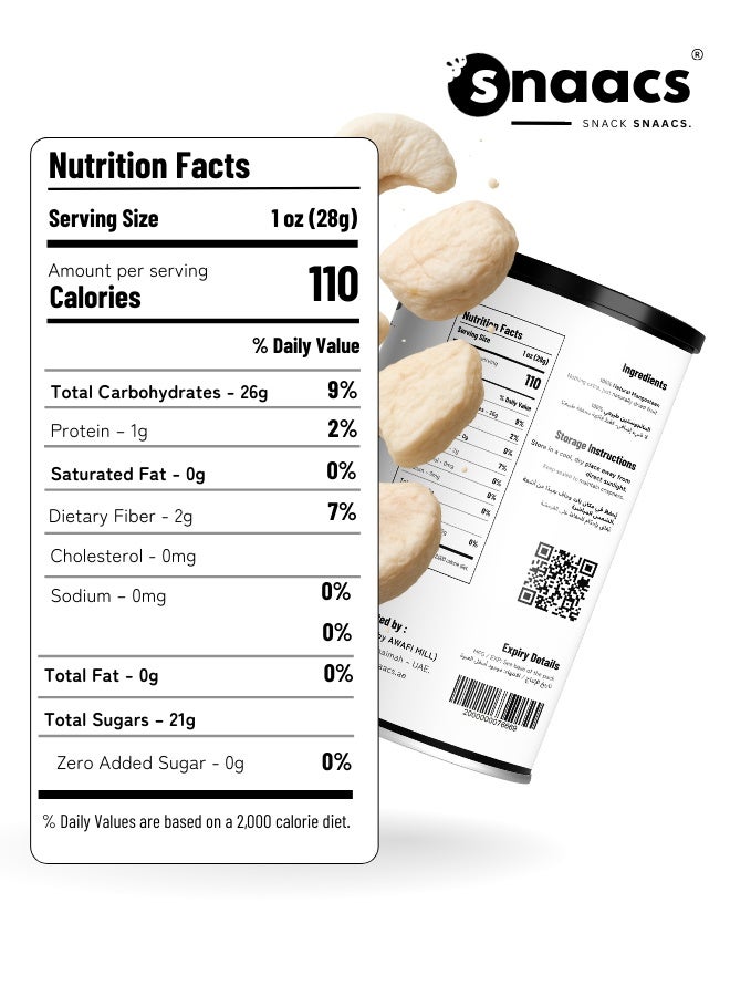 SNAACS Freeze-Dried Mangosteen Slices | No Added Sugar | Tropical Sweet-Tart Crunchy Snack (3 oz | 85 g) - Image 5