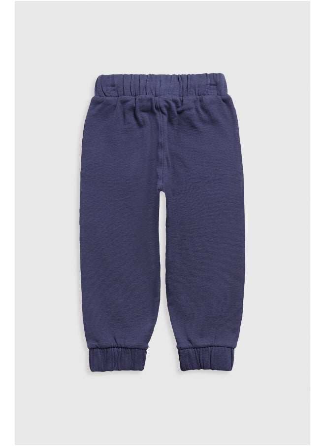 mothercare - Navy Joggers - Image 1