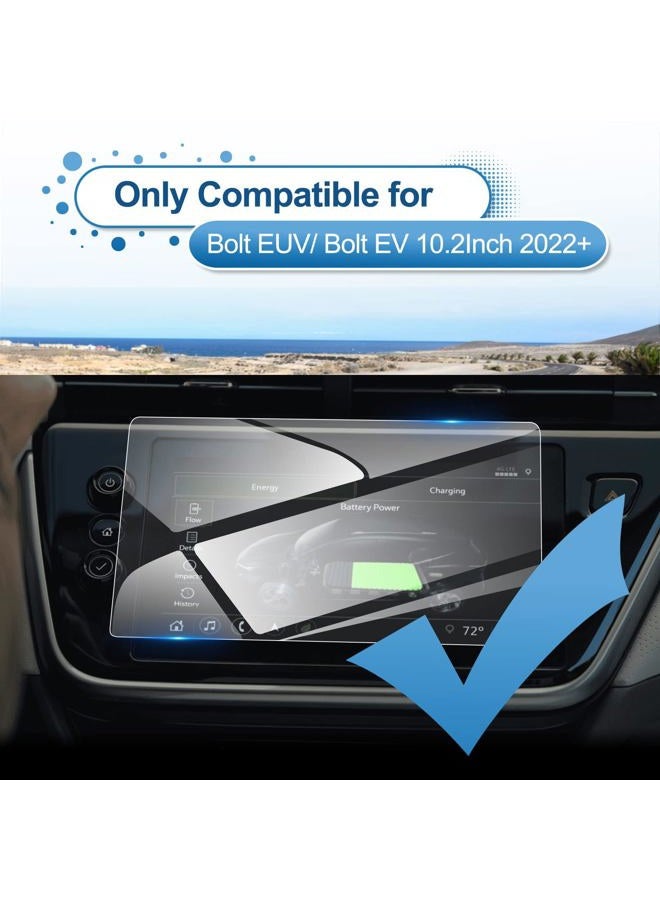 Coleya 2022+ Bolt EUV Car Navigation Screen Protector Tempered Glass for 2022+ C hevrolet Bolt EUV 10.2Inch 9H Hardness Car Display Transparent Protective Film - Image 2