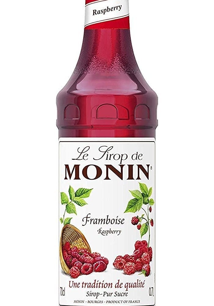 Monin Raspberry Syrup, 0.7 Litre