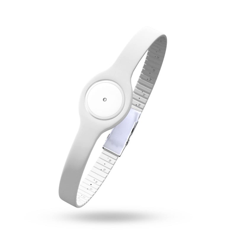 Divoti Badge Sensor Cover Armband Compatible for Freestyle CGM Libre14Day or 2 Adjustable Trim to Fit Securely Protect Quickly PutonTakeOffNo More Irritating Adhesive Patches White