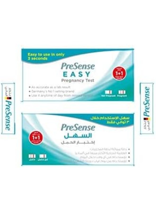PreSense Easy Pregnancy Test, 1 Free Test Included - Image 2