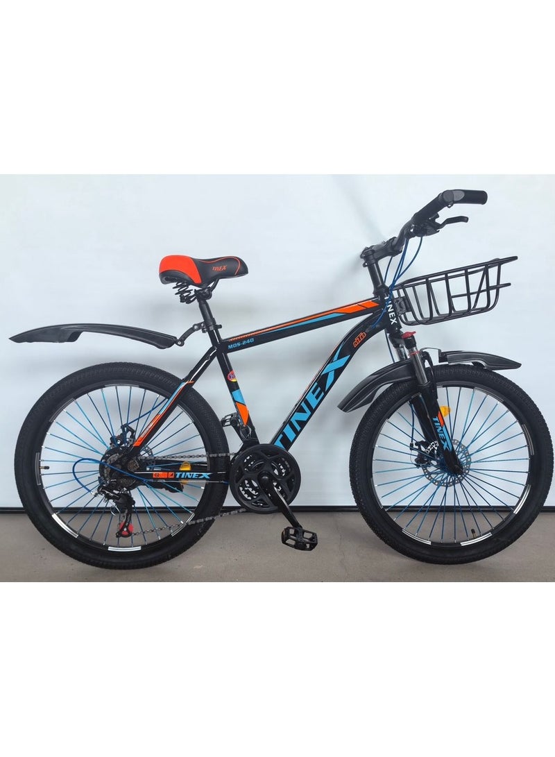 TINEX 26  Steel Frame Bike - 21-Speed