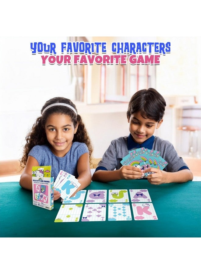 Hello Kitty Playing Cards, 52 Standard Playing Card Deck, Kuromi, My Melody, Keroppi Playing Cards, Kawaii Kitty Officially Licensed (US Version) - Image 4