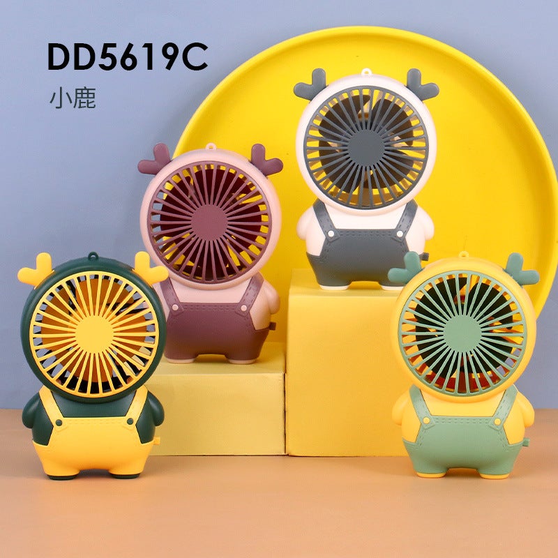 New Desktop Small Fan Mini Portable Usb Fan Home Dormitory Large Wind Gift Factory Delivery - Image 1