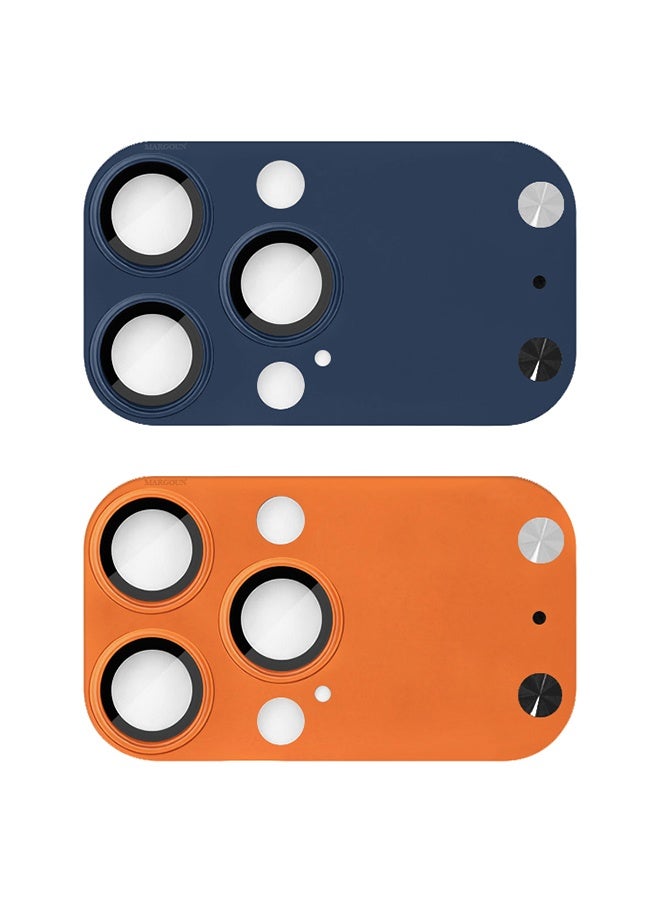 CATANES 2 Pieces Camera Lens Protector for iPhone 15 Pro Max and 16 Pro Max - Imitates the Appearance of iPhone 17 Pro Max for a Stylish Upgrade - Image 1