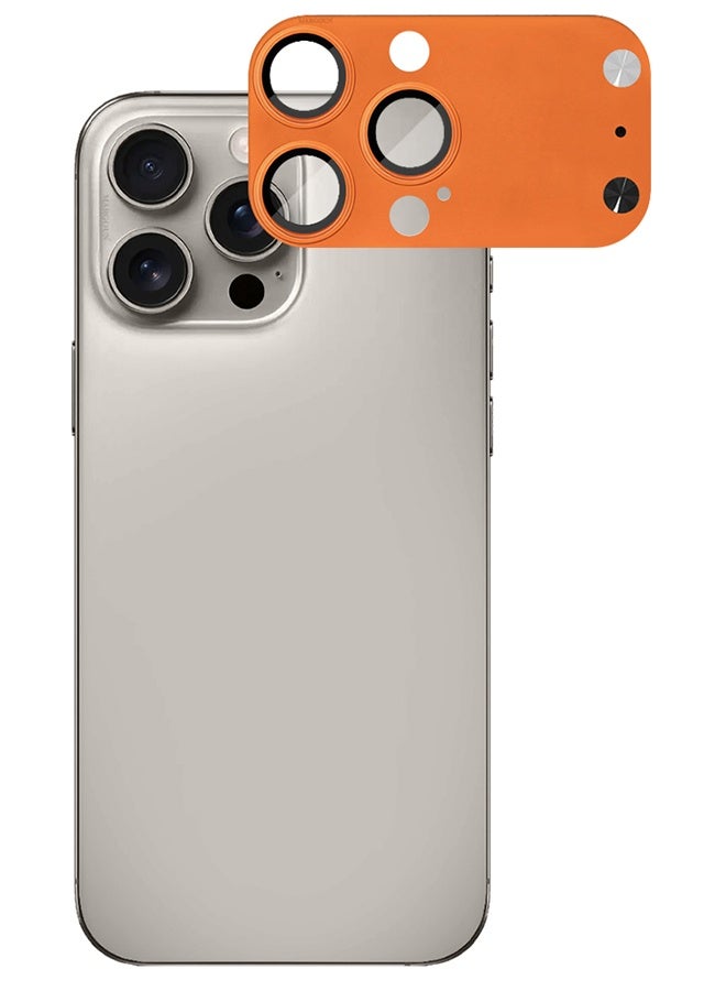 CATANES 2 Pieces Camera Lens Protector for iPhone 15 Pro Max and 16 Pro Max - Imitates the Appearance of iPhone 17 Pro Max for a Stylish Upgrade - Image 2