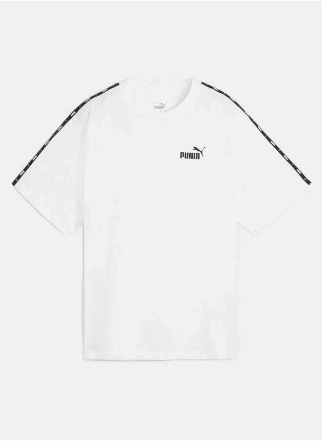 PUMA Essentials Tape Logo Tee  - Image 1