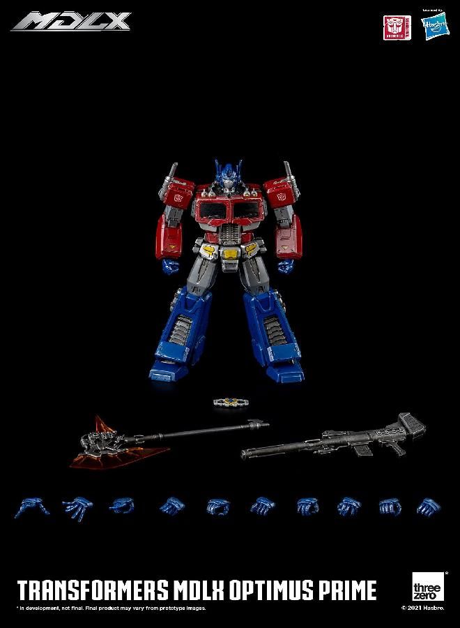 ThreeZero Transformers: Optimus Prime MDLX Collectible Figure, Multicolor - Image 5
