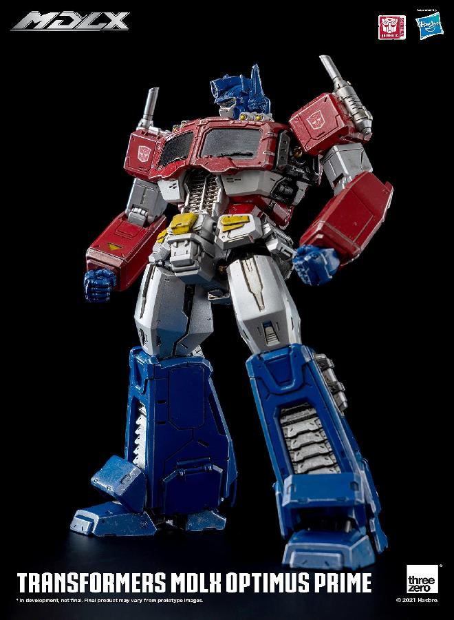 ThreeZero Transformers: Optimus Prime MDLX Collectible Figure, Multicolor - Image 3