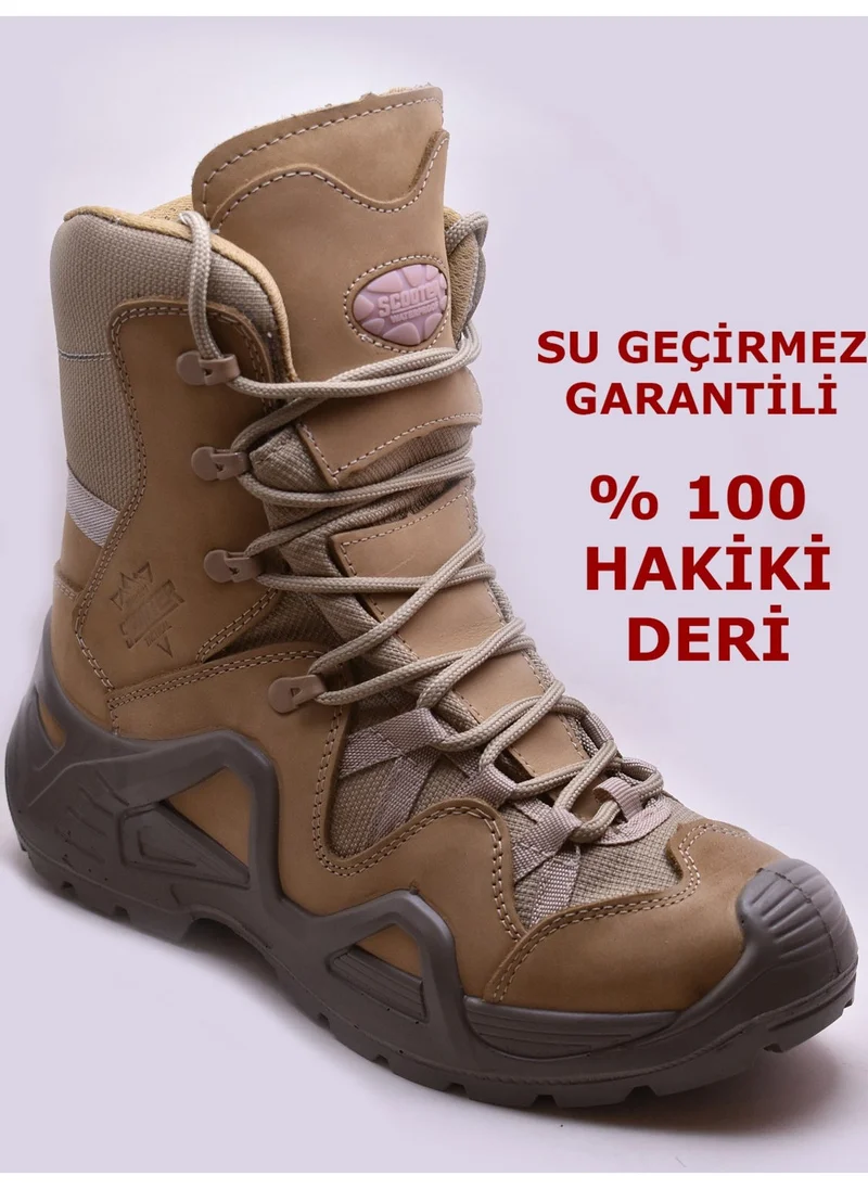 Scooter  1490 Orthopedic Waterproof Leather Military Men's Boots (40-45)