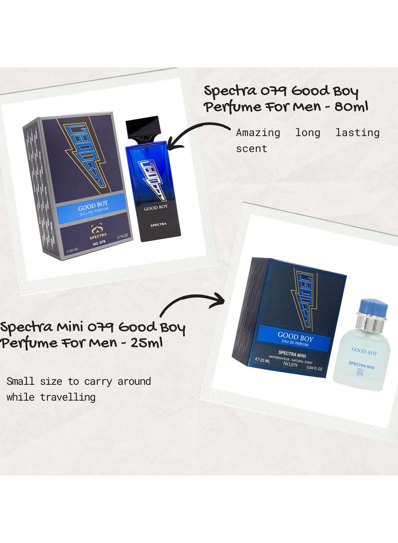 Spectra 079 Good Boy EDP Perfume For Men - 80ml  - Image 4