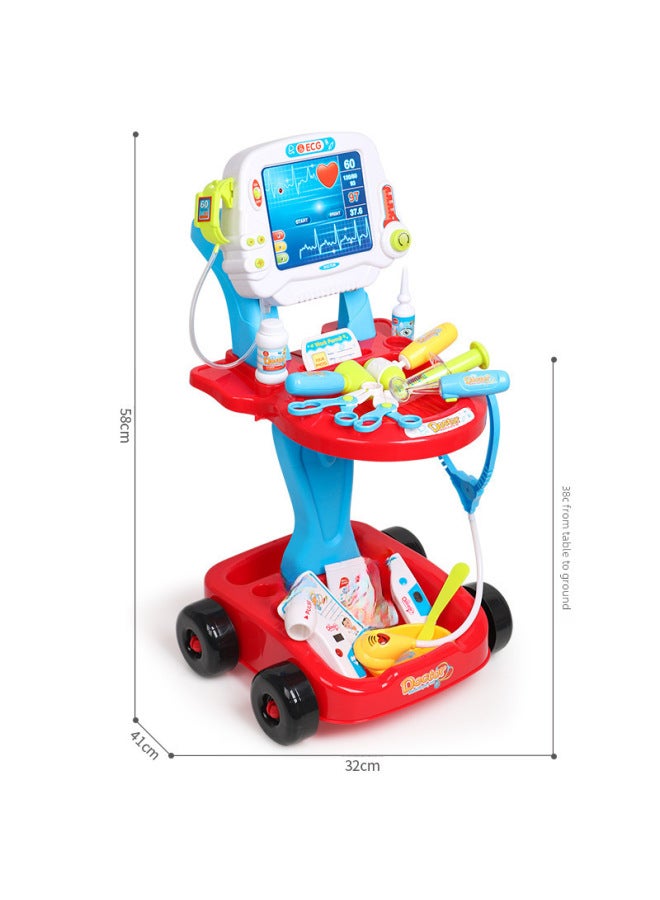 Toy/medical Instrument Toy - Cute Bear Stethoscope For Kids To Play Doctor - Educational Fun Pretend Play Tool-Color:66088 Light 1.4kg - Image 4