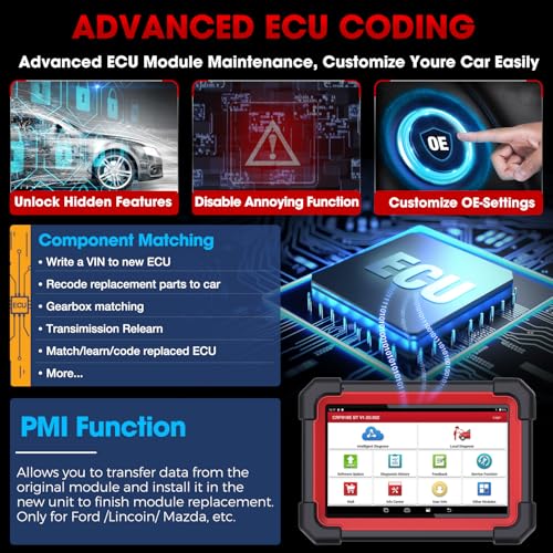 LAUNCH X431 CRP919EBT OBD2 Scanner 2025 Bidirectional Scan Tool, Full System Diagnostic Scanner,35+ Services,ECU Coding,Active Test,CANFD&DOIP, FCA Autoauth,V.A.G Guided,Upgraded of CRP919E - Image 3