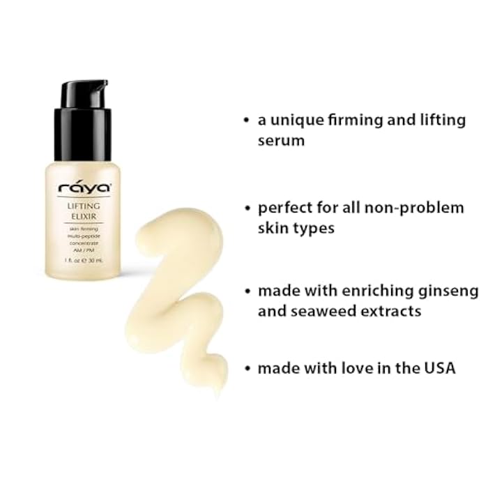 Raya Lifting Elixir (555) |Firming, Lifting, and Anti-Aging Facial Treatment for Non-Problem Skin | Helps Reduce Lines and Wrinkles - Image 3