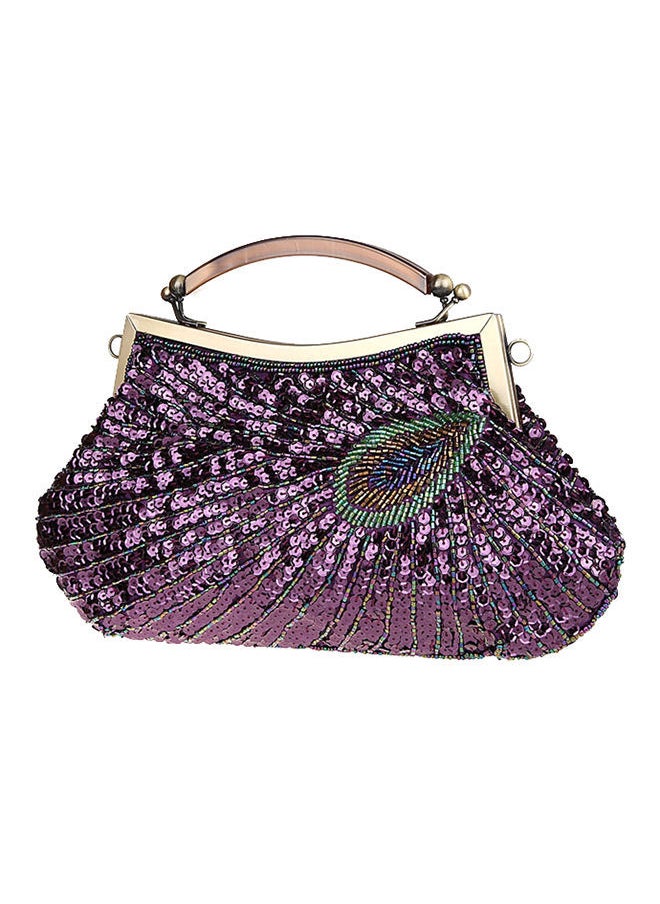 NIBEMINENT - Elegant Party Clutch Purple - Image 1