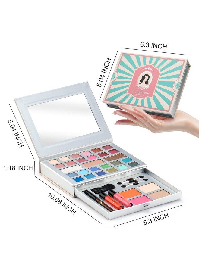 COLOR NYMPH Allinone Makeup Kit Perfect For Women, Teens, And Beginners! Unlock Endless Possibilities With 24 Gorgeous Shades Of Matte And Shimmer Eyeshadow, Highly Pigmented Lip Glosses, Eyeliner - Image 3