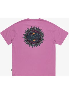 QUIKSILVER Spin Cycle Ss Men's Pink T-Shirt EQYZT07653-PMP0  - Image 2