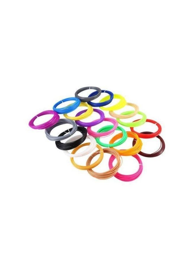 PLA 3D Pen Filament Set – 6 Mixed Colors * 5 Meters Each – 1.75mm Diameter Refills for MYNT3D, SCRIB3D, PIKA3D Pens – Bubble-Free, Eco-Friendly, Smooth Printing – DIY Craft Material for Kids, Artists, Students, and Makers - Image 3