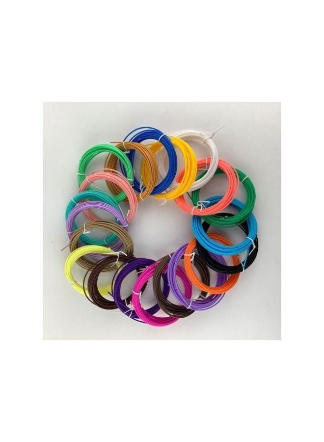 PLA 3D Pen Filament Set – 6 Mixed Colors * 5 Meters Each – 1.75mm Diameter Refills for MYNT3D, SCRIB3D, PIKA3D Pens – Bubble-Free, Eco-Friendly, Smooth Printing – DIY Craft Material for Kids, Artists, Students, and Makers - Image 4