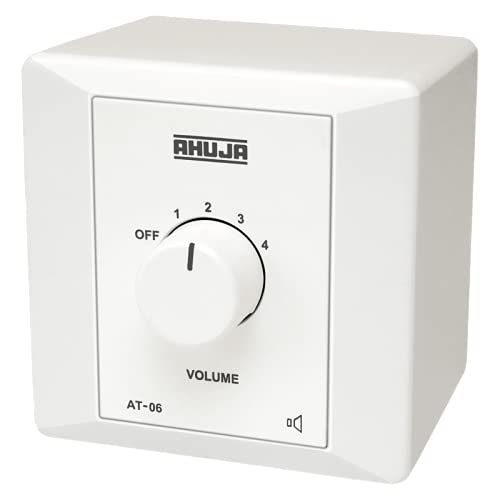 Ahuja AT-20 20W Speaker Rotary Volume Control, White - Image 3