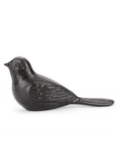 Generic Door Stop Floor Decorative, Cast Iron Cute Bird Door StoppersWedge Heavy Duty Doorstop to Keep Door Open for Home Office Commercial Industrial, 1pc Dark Brown  - Image 1