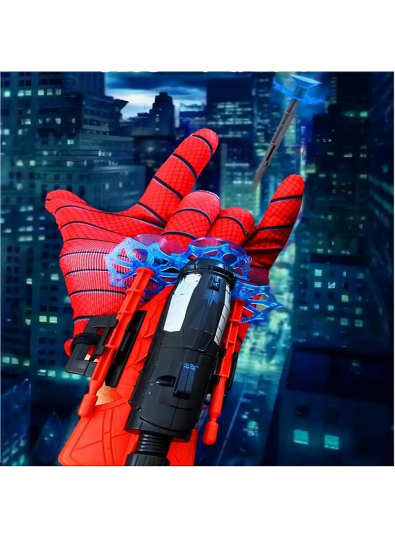 MileMelo Launcher Gloves for Spiderman, Hero Launcher Wrist Toy Set, Super Hero Web Shooter for Kids, Spider Launcher Wrist Toys Costume Cosplay Hero Props Gift - Image 5