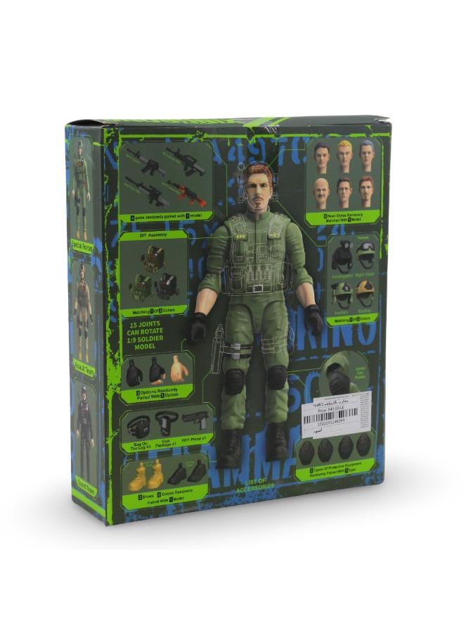 Xingrong Military Soldiers – Black (22 Pieces) - Image 2