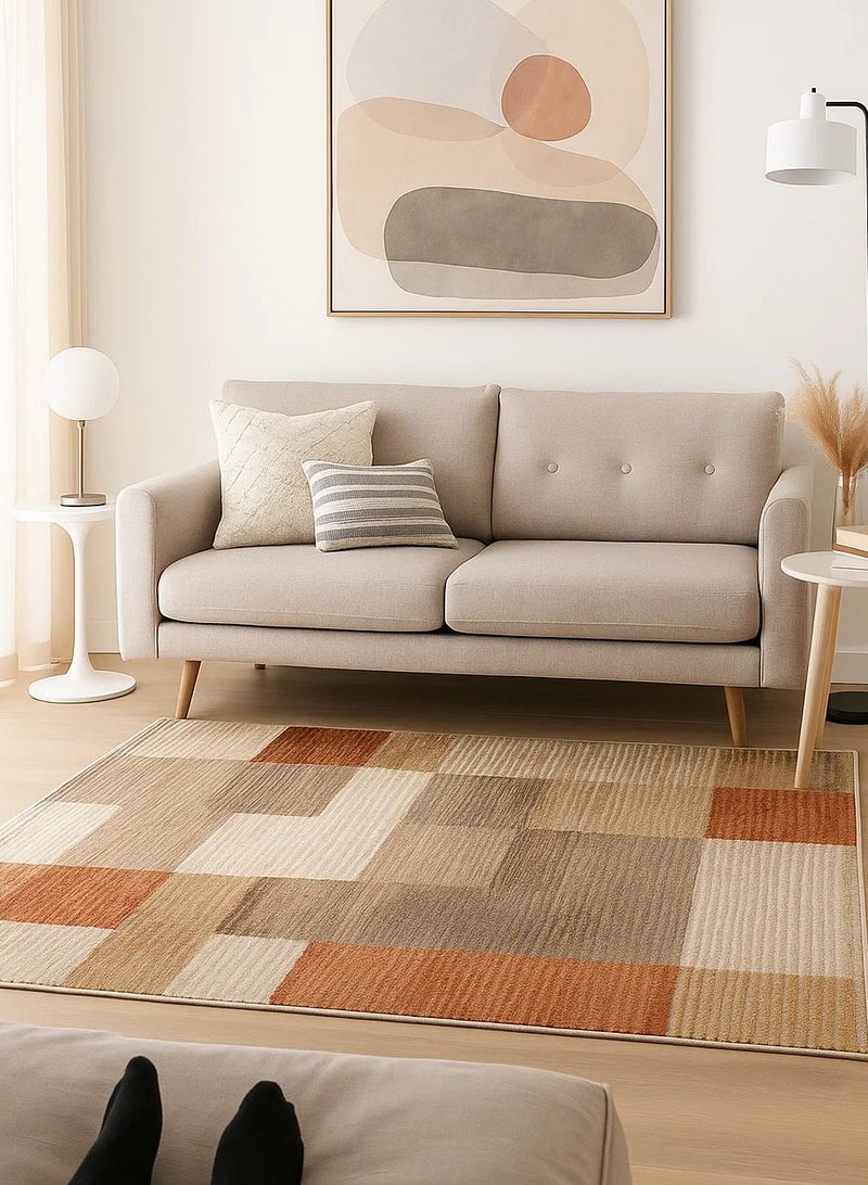 LOFT TAMARAI,CARPET,120X170CMS,FABRIC,MIX,ANTI SLIP-325-GB4-D - Image 1