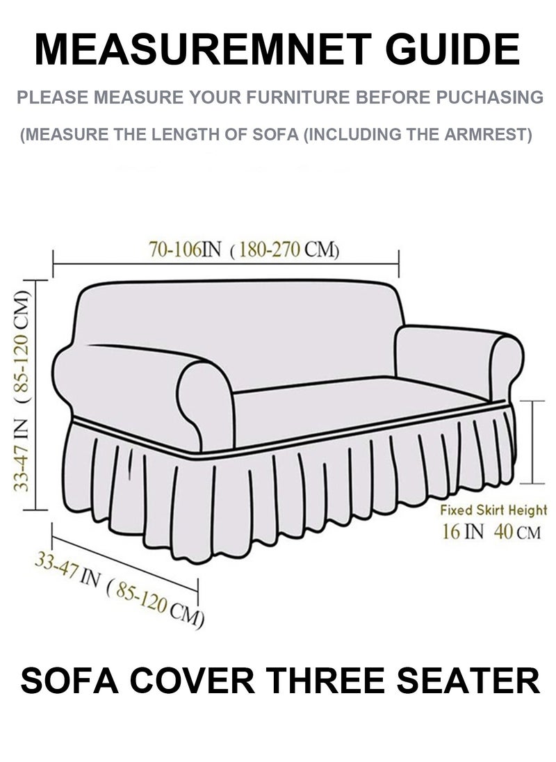sofa cover 3 seater Super Stretchable Wrinkle-free Full Coverage Couch Slipcover Exquisitely Detailed Slip Flexible Resistant Jacquard Sofa Cover Khaki Brown 140-280cm - pzsku/Z8A8F817C83834DB60001Z/45/_/1726336659/247eee8c-59b8-4fd2-a1a5-7bbb213eb793