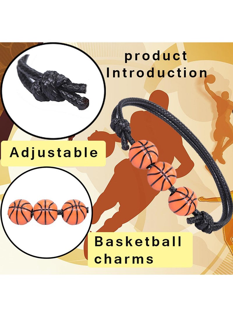 Sweet seven Soccer Baseball Basketball Softball Beads Bracelets - 20 PCs Sports Party Favors. Adjustable & Inspirational. Get Motivated & Stylish Today! - Image 4